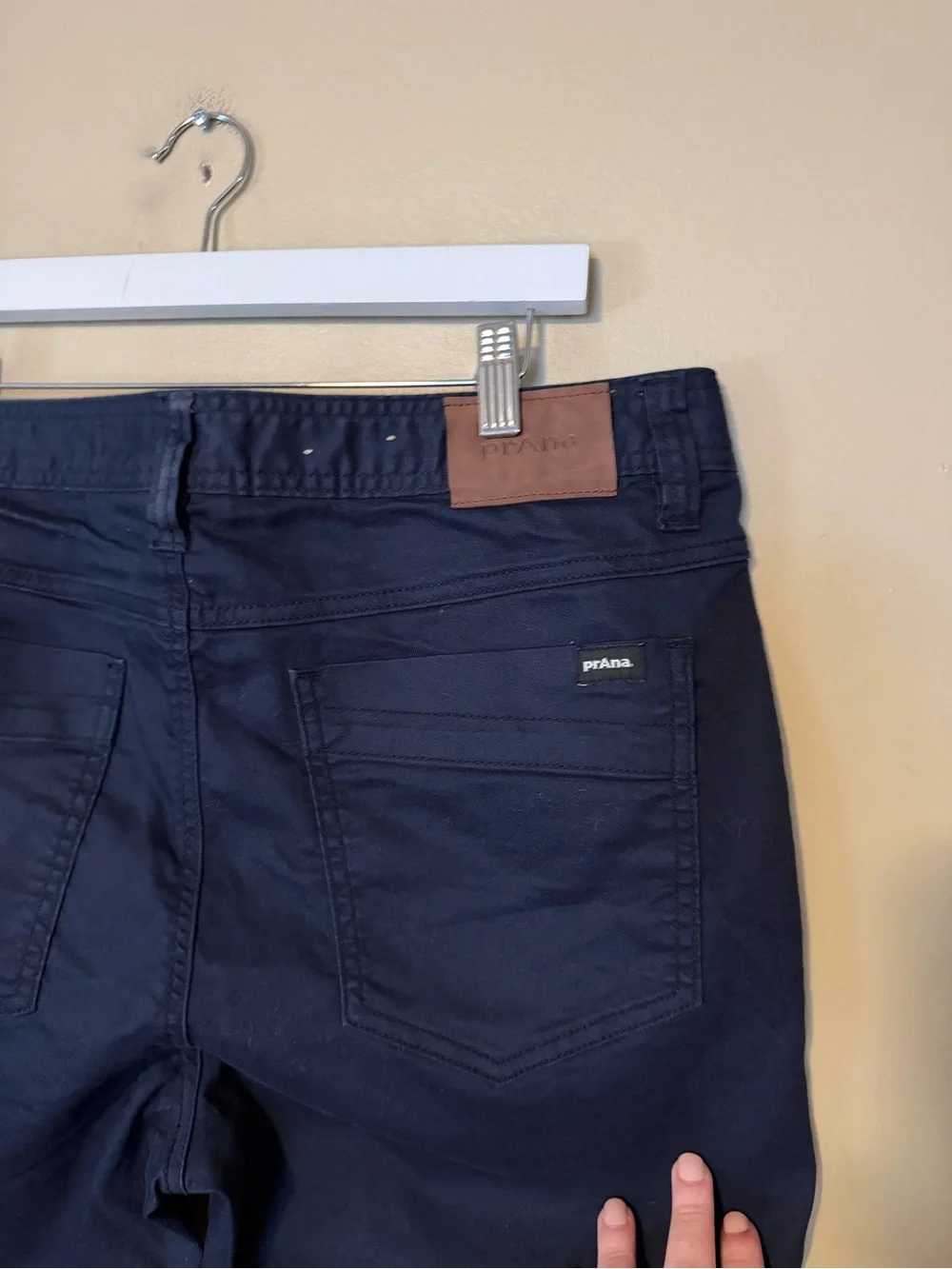 Prana Men’s Bridger Slim Straight Jeans - Navy